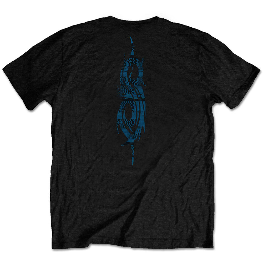 Slipknot Unisex T-Shirt: WANYK Glitch Group (Back Print) T-Shirt