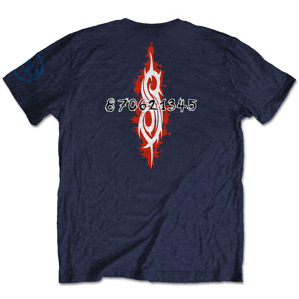 Slipknot Unisex T-Shirt: 20th Anniversary - Red Jump Suits (Back Print) T-Shirt