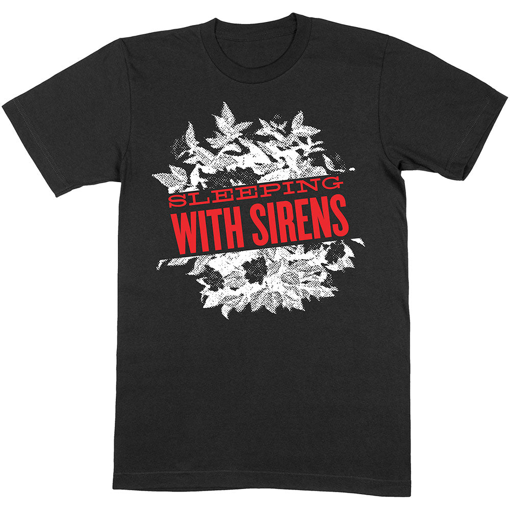 Sleeping With Sirens Unisex T-Shirt: Floral T-Shirt