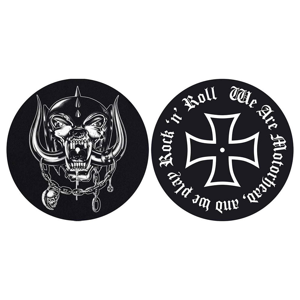 Motorhead Turntable Slipmat Set: We are Motorhead Set draaitafel-slipmatten