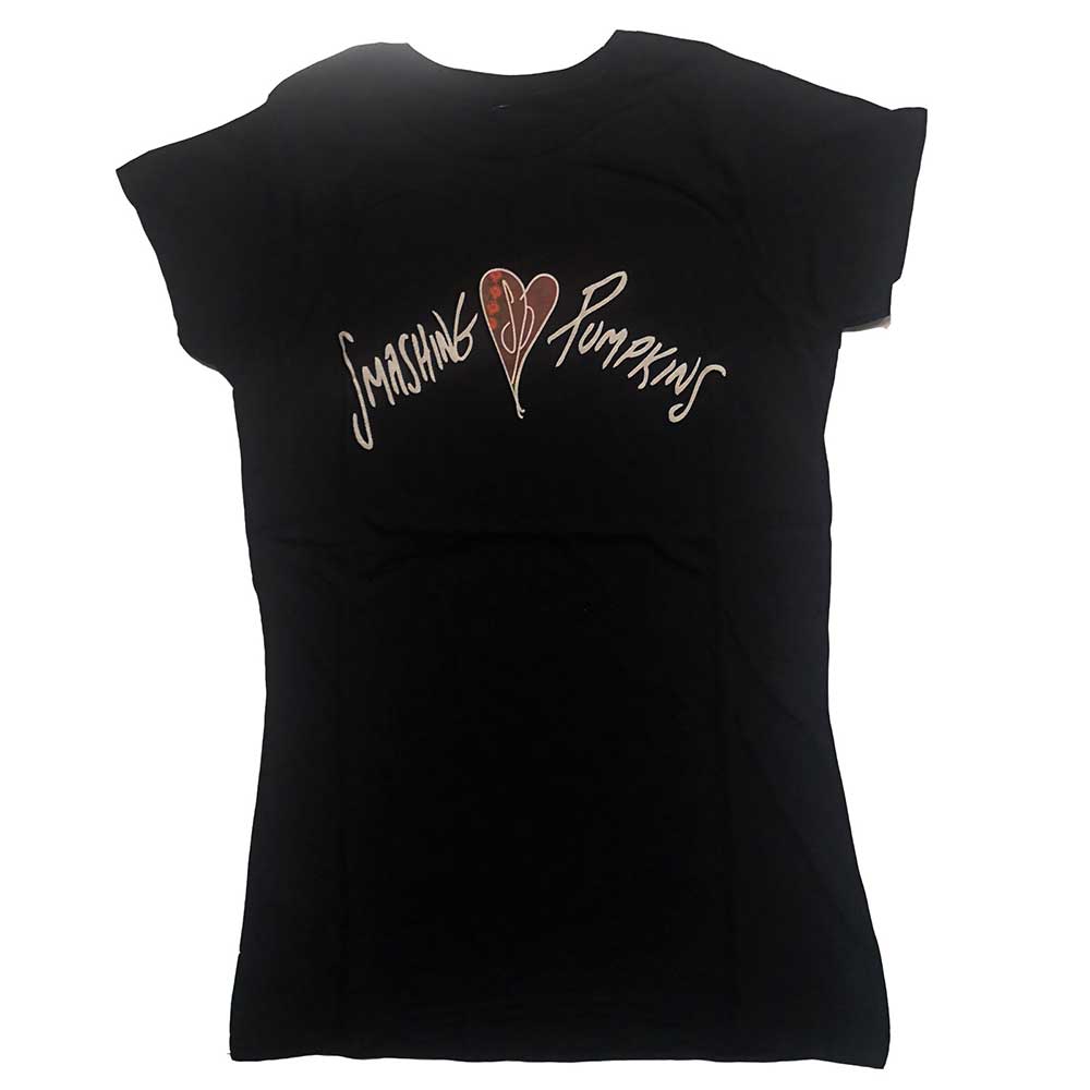 The Smashing Pumpkins Ladies T-Shirt: Gish Heart T-Shirt