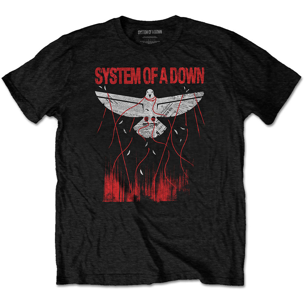 System Of A Down Unisex T-Shirt: Dove Overcome T-Shirt