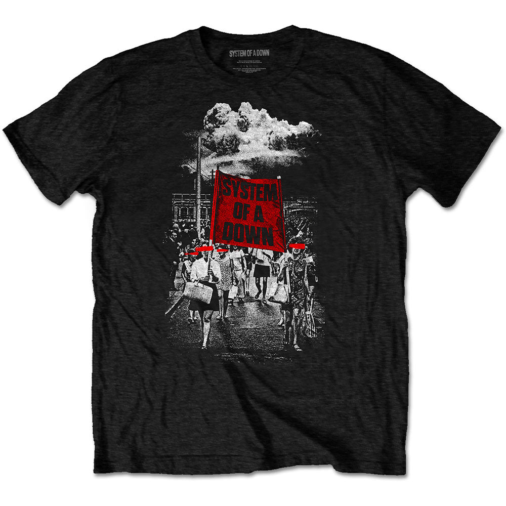 System Of A Down Unisex T-Shirt: Banner Marches T-Shirt