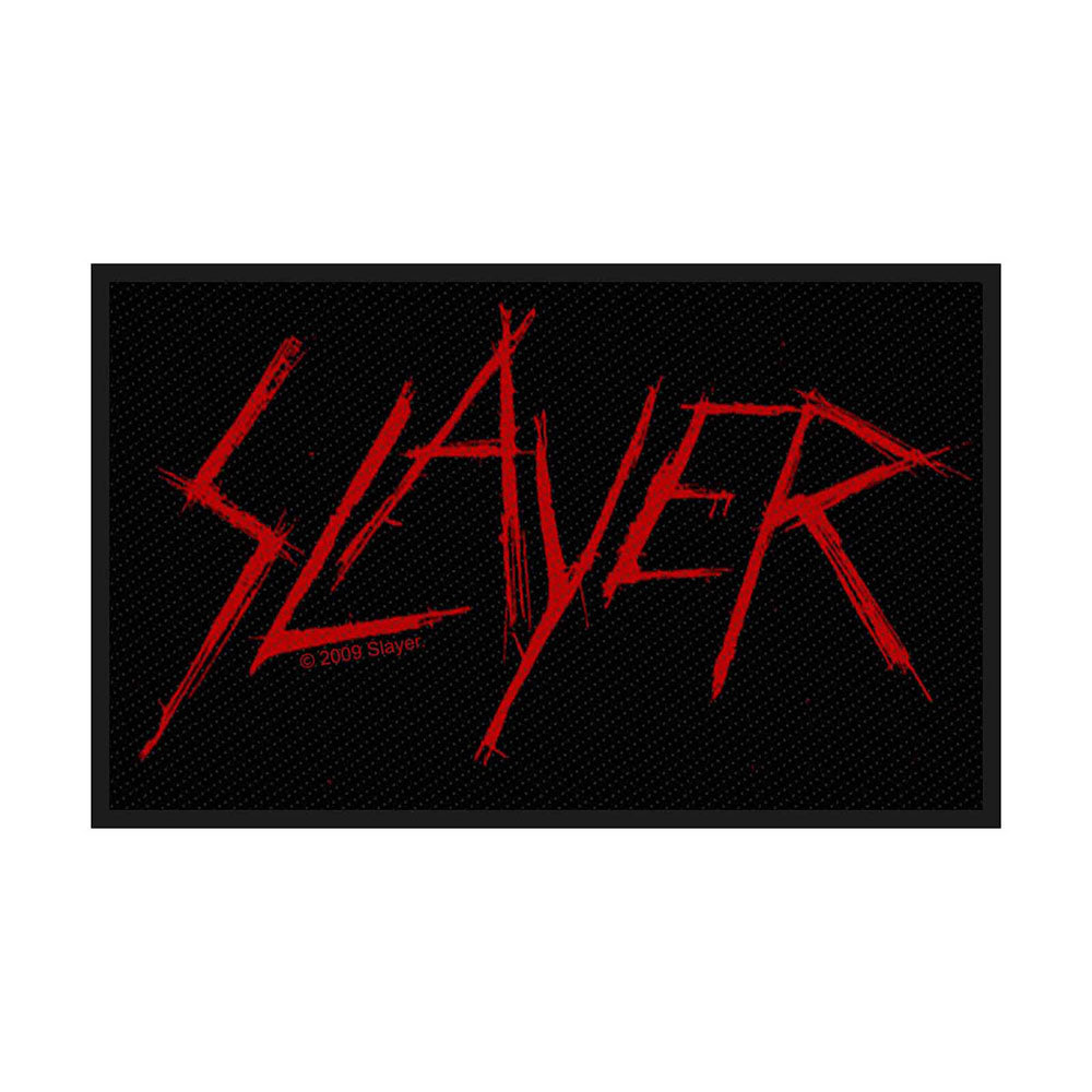 Slayer Standard Patch: Scratched Logo (Loose) Standaard patch