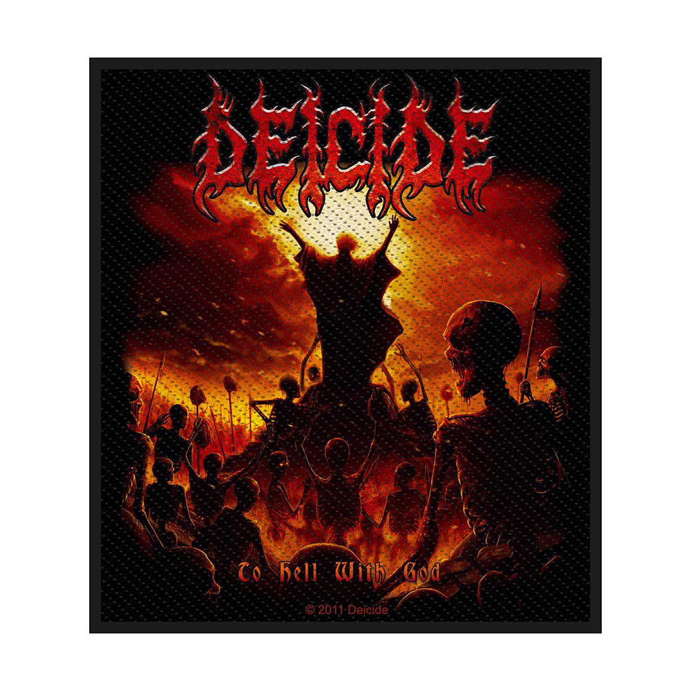 Deicide Standard Patch: To Hell With God (Loose) Standaard patch