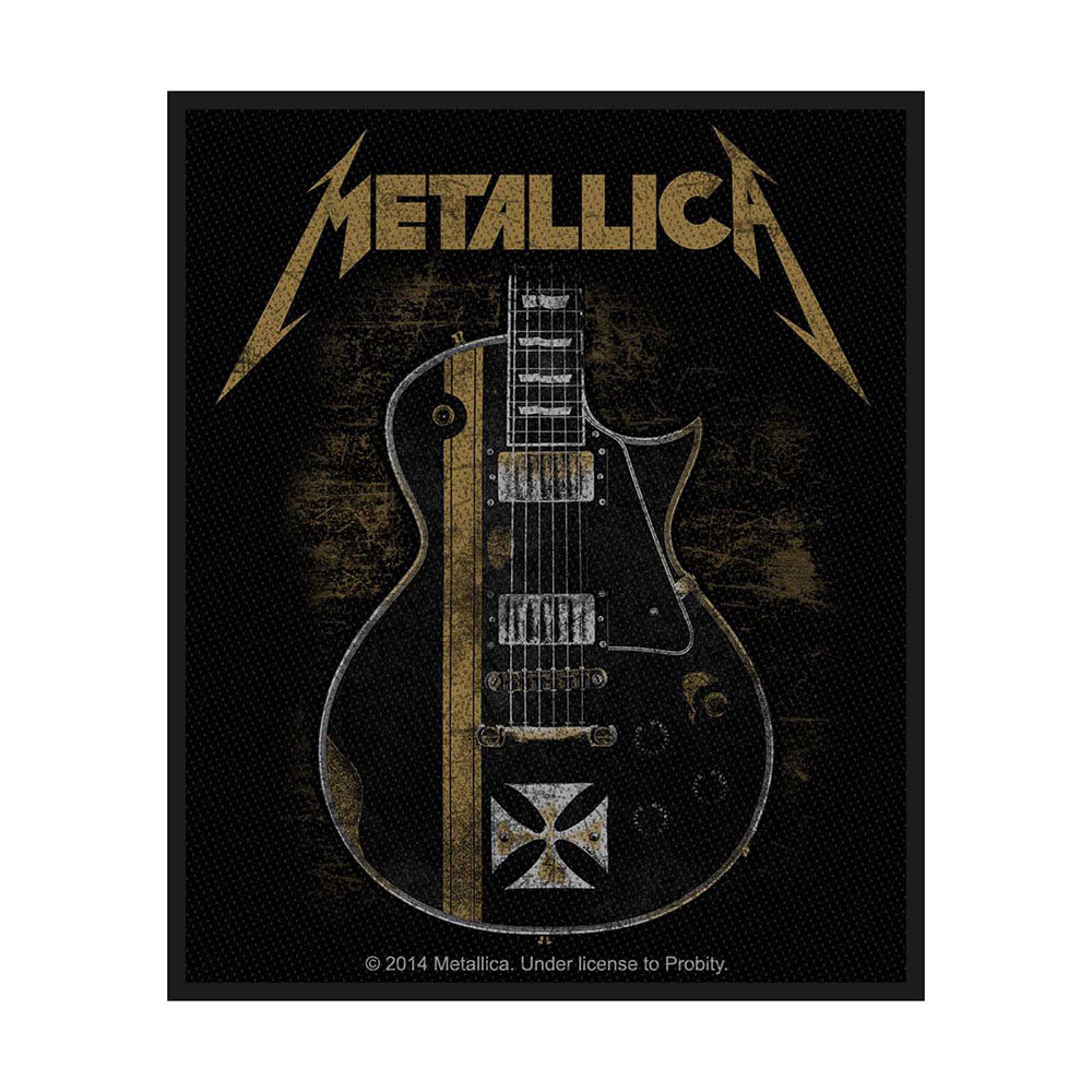 Metallica Standard Patch: Hetfield Guitar (Loose) Standaard patch