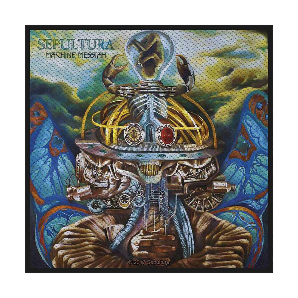 Sepultura Standard Patch: Machine Messiah (Loose) Standaard patch