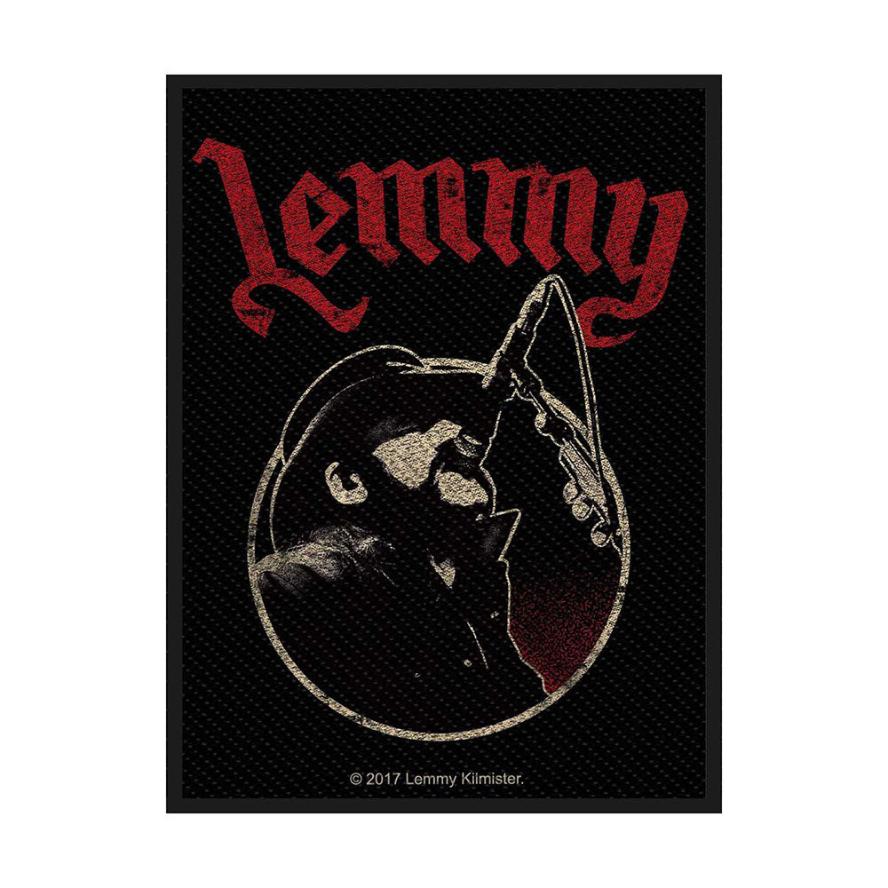 Lemmy Standard Patch: Microphone (Loose) Standaard patch