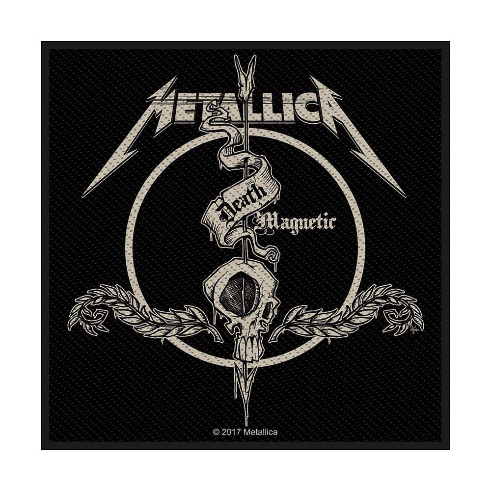 Metallica Standard Patch: Death Magnetic Arrow (Loose) Standaard patch