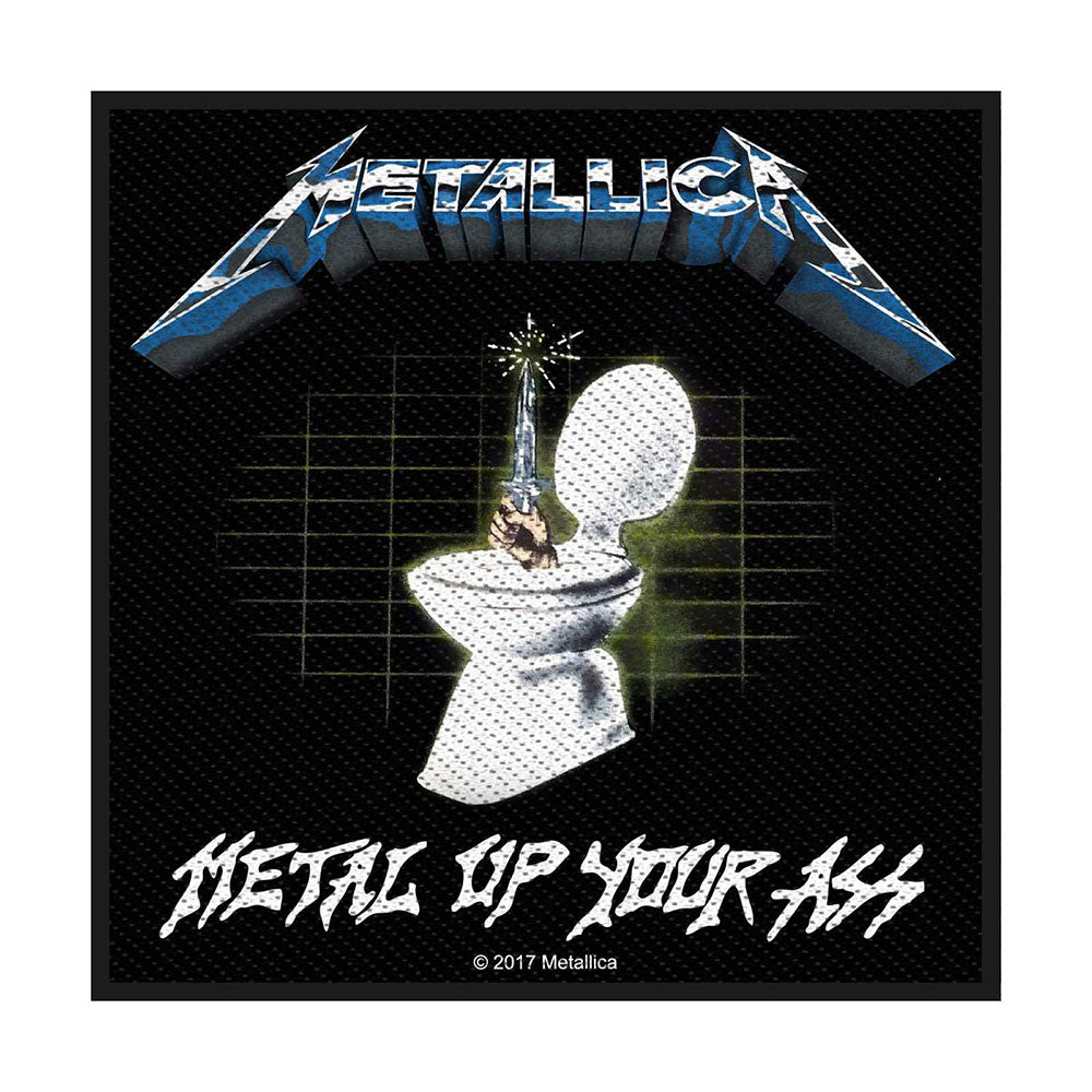 Metallica Standard Patch: Metal Up Your Ass (Loose) Standaard patch