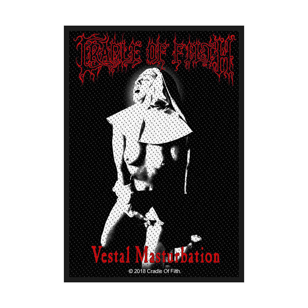 Cradle Of Filth Standard Patch: Vestal Masturbation (Loose) Standaard patch