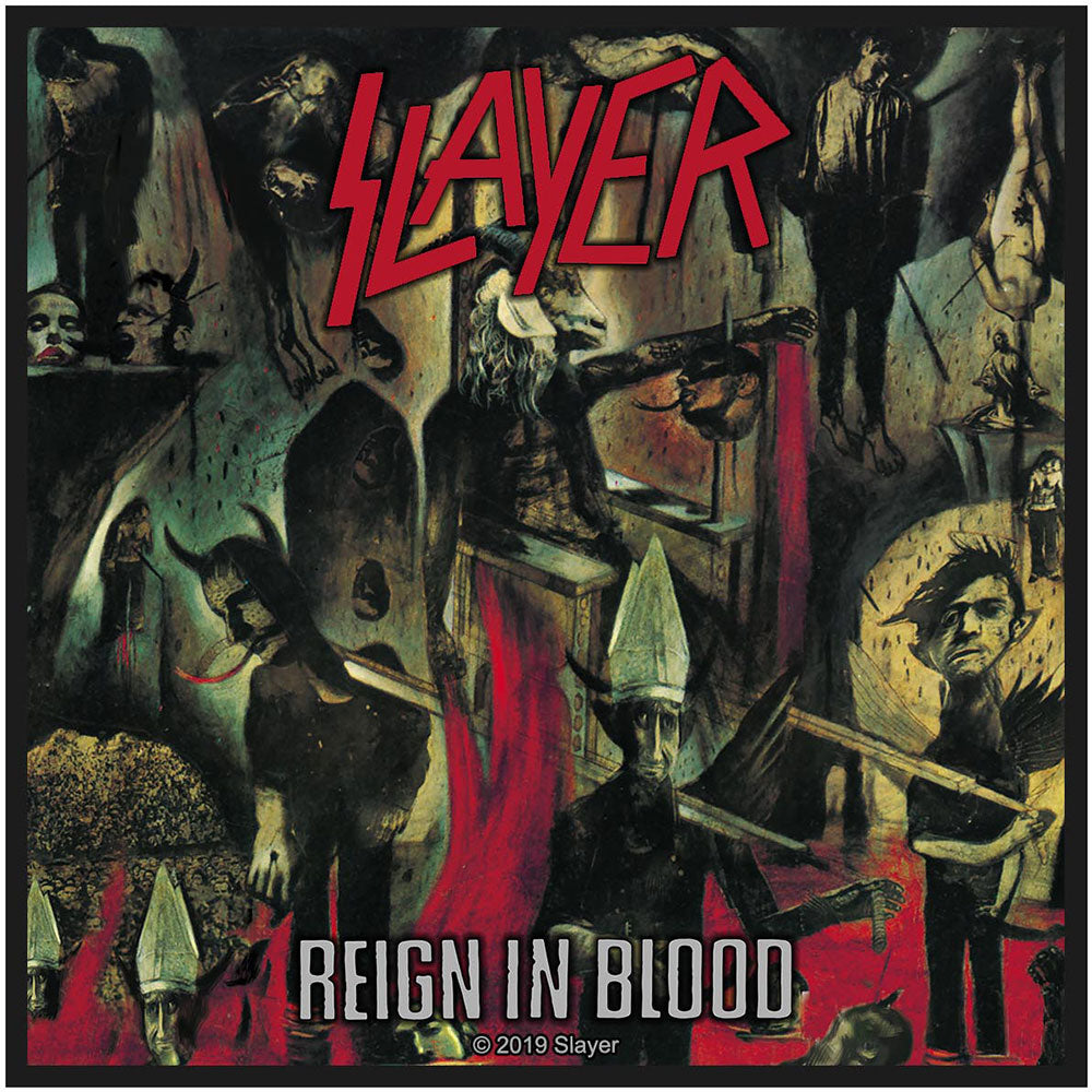 Slayer Standard Patch: Reign In Blood (Loose) Standaard patch