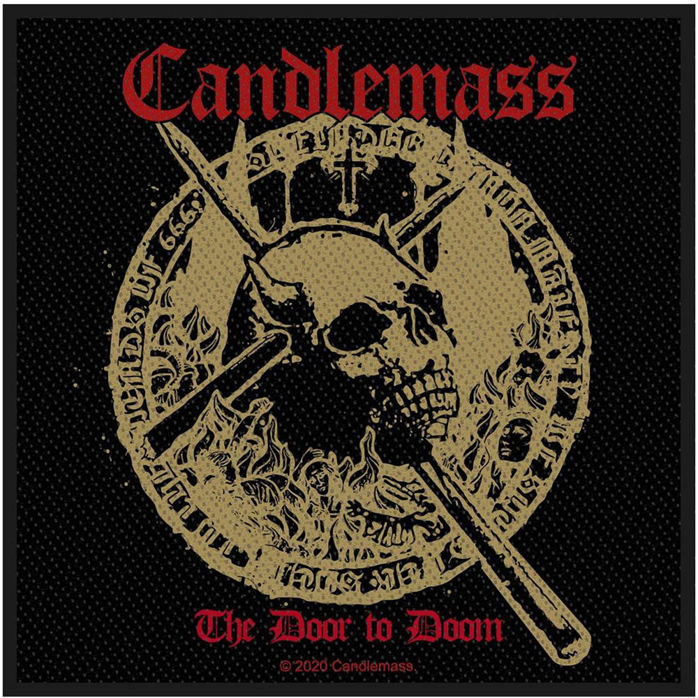 Candlemass Standard Patch: The Door to Doom (Loose) Standaard patch