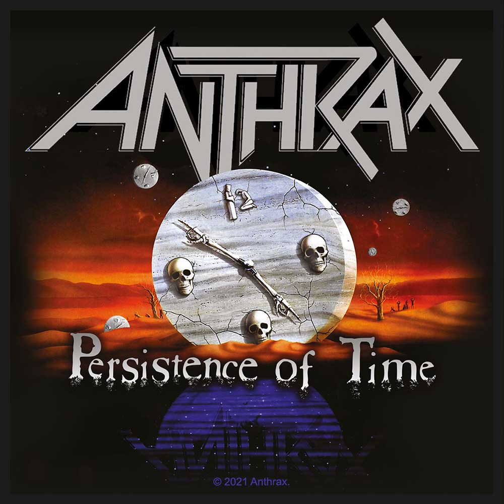 Anthrax Standard Patch: Persistance of Time (Loose) Standaard patch