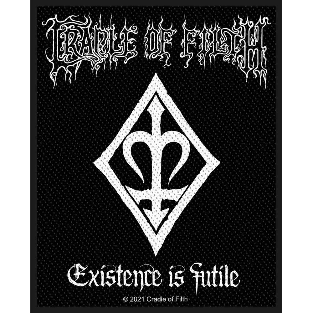 Cradle Of Filth Standard Patch: Existance Is Futile (Loose) Standaard patch