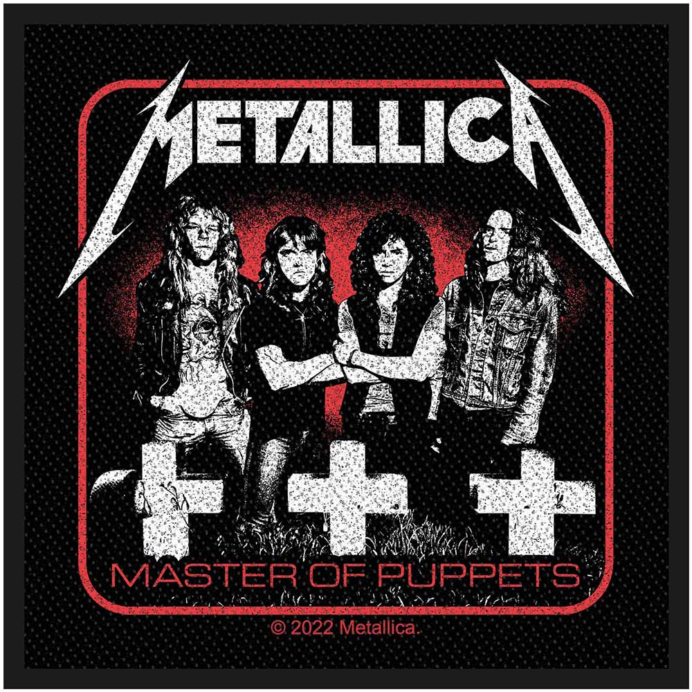Metallica Standard Patch: Master Of Puppets Band Standaard patch