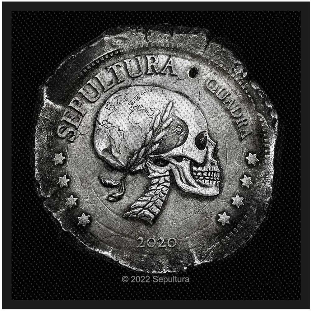 Een foto van een Standard Patch van Sepultura.