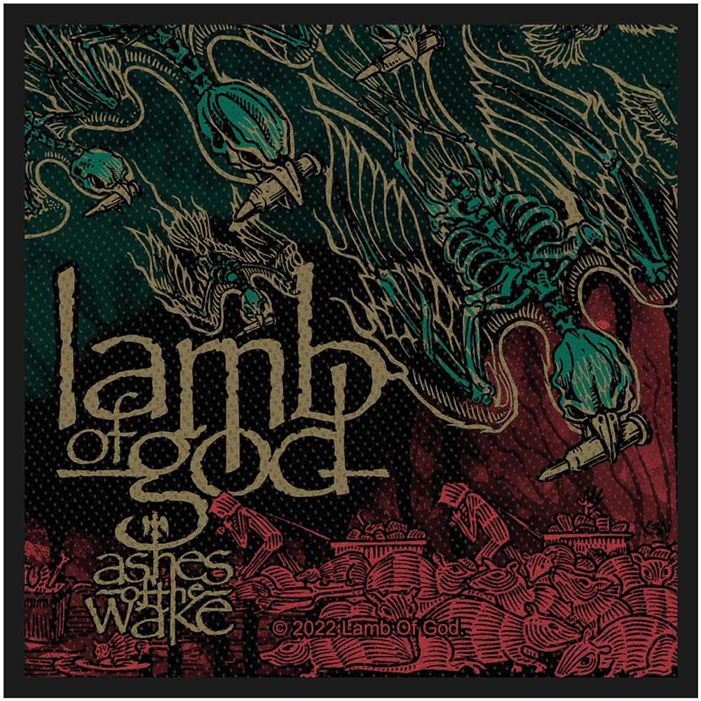 Lamb Of God Standard Patch: Ashes Of The Wake Standaard patch