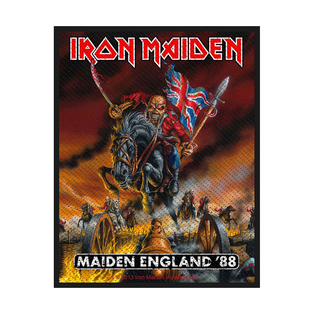 Iron Maiden Standard Patch: Maiden England (Retail Pack) Standaard patch