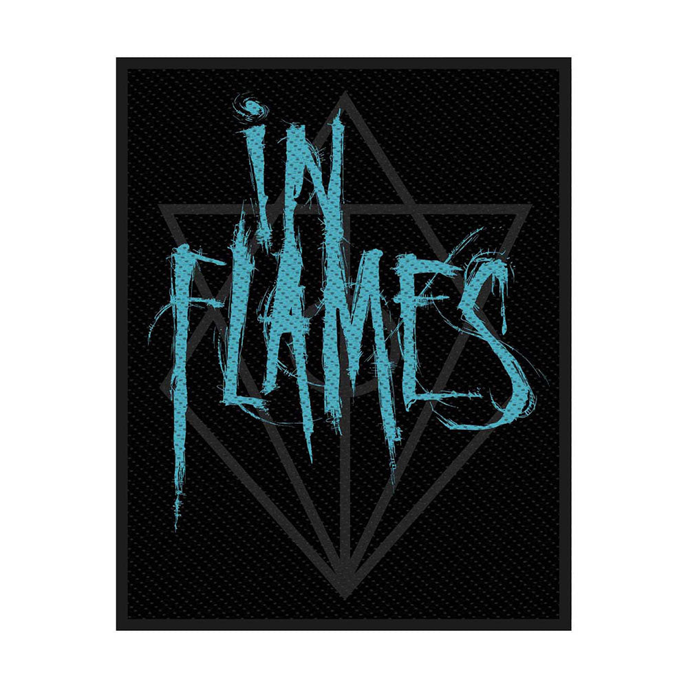In Flames Standard Patch: Scratched Logo (Retail Pack) Standaard patch