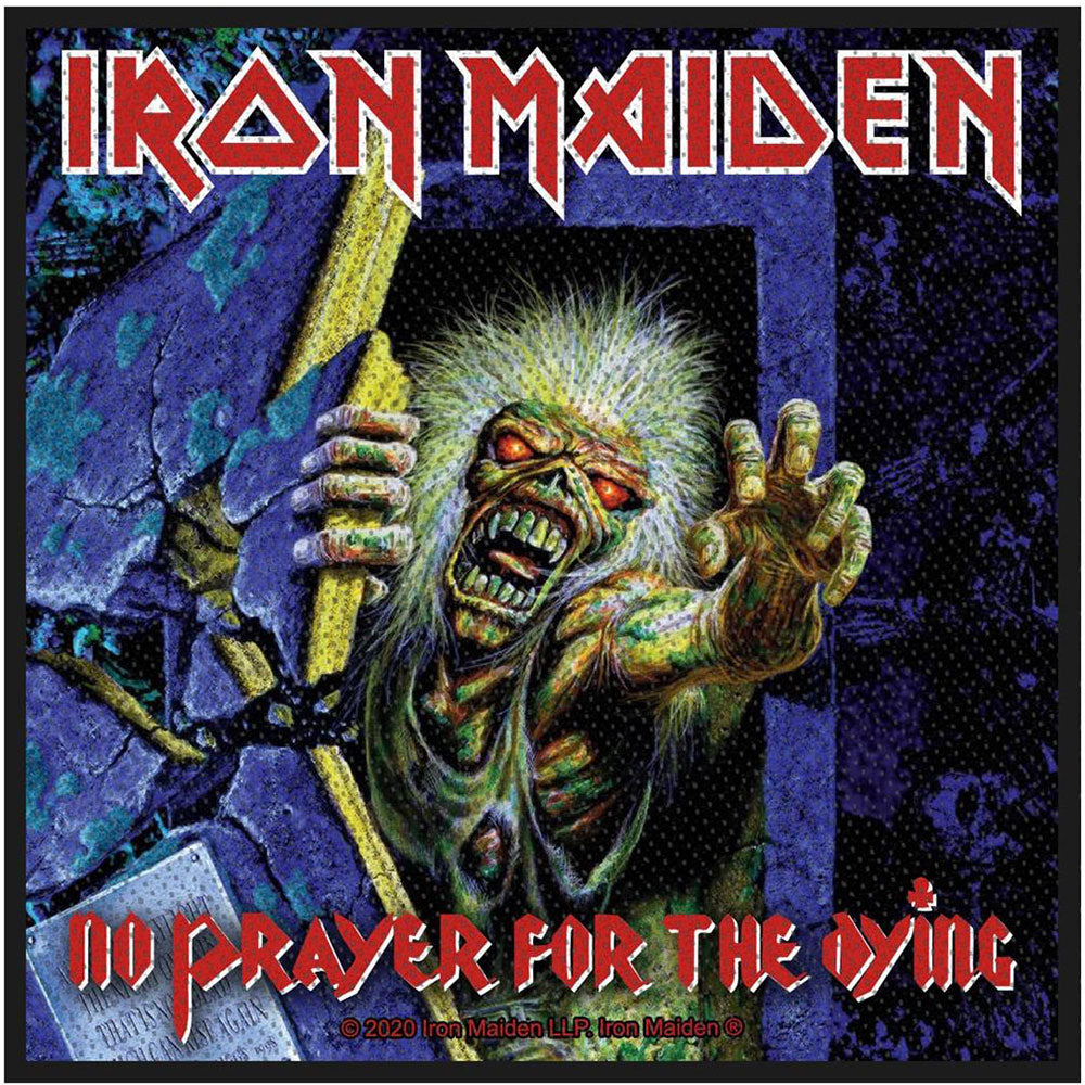 Iron Maiden Standard Patch: No Prayer For the Dying (Retail Pack) Standaard patch
