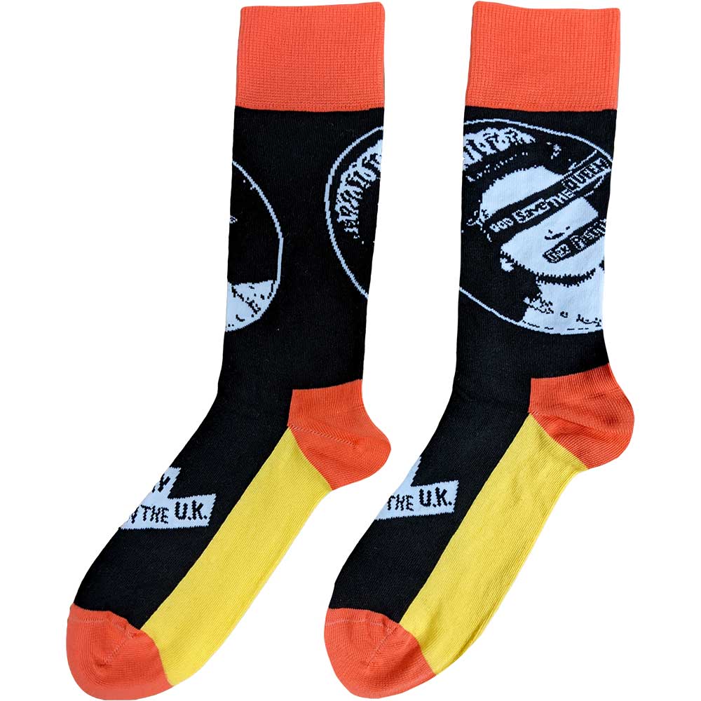 The Sex Pistols Unisex Ankle Socks: God Save The Queen (UK Size 7 - 11) Enkelsokken