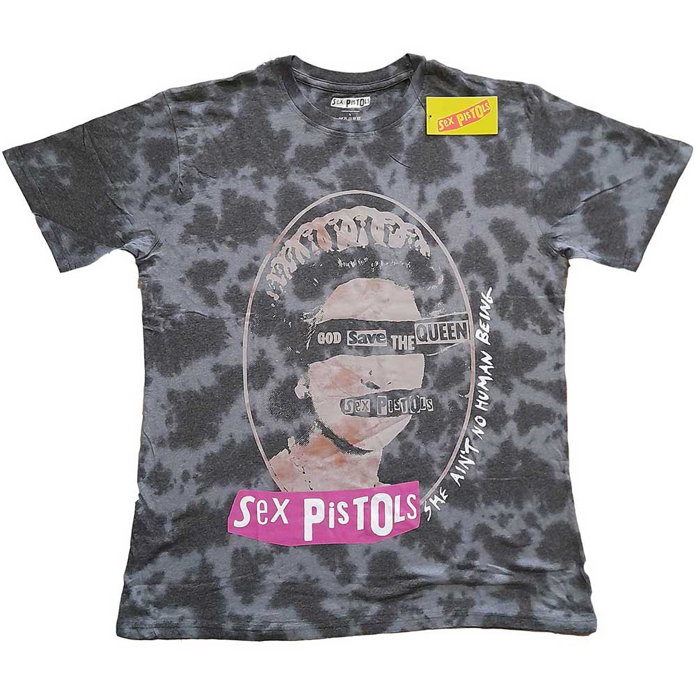 The Sex Pistols Unisex T-Shirt: God Save The Queen (Wash Collection) T-Shirt