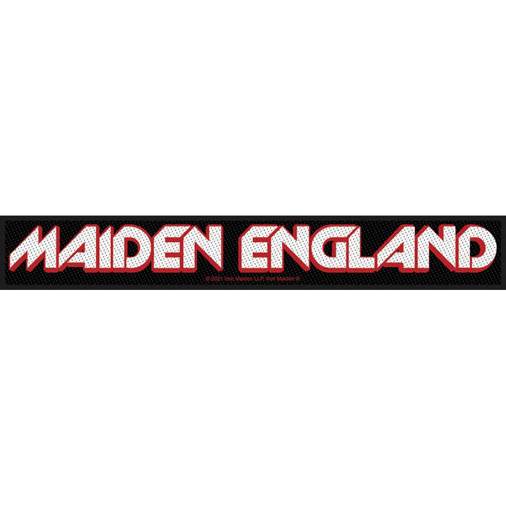 Iron Maiden Super Strip Patch: England (Retail Pack) Super Strip-patch