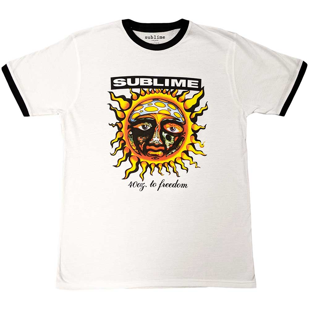 Sublime Unisex Ringer T-Shirt: 40oz. To Freedom Ringer T-Shirt