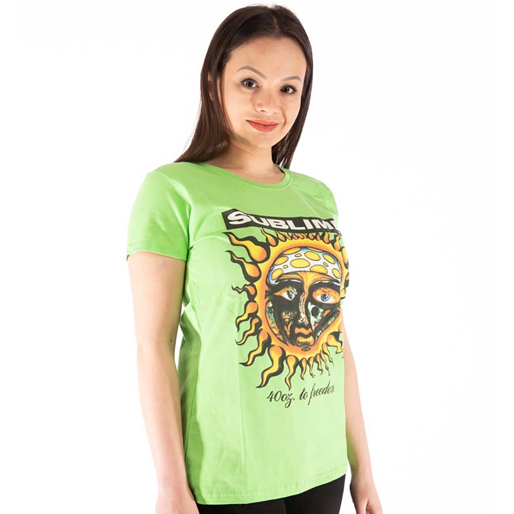 Sublime Ladies T-Shirt: 40oz To Freedom T-Shirt