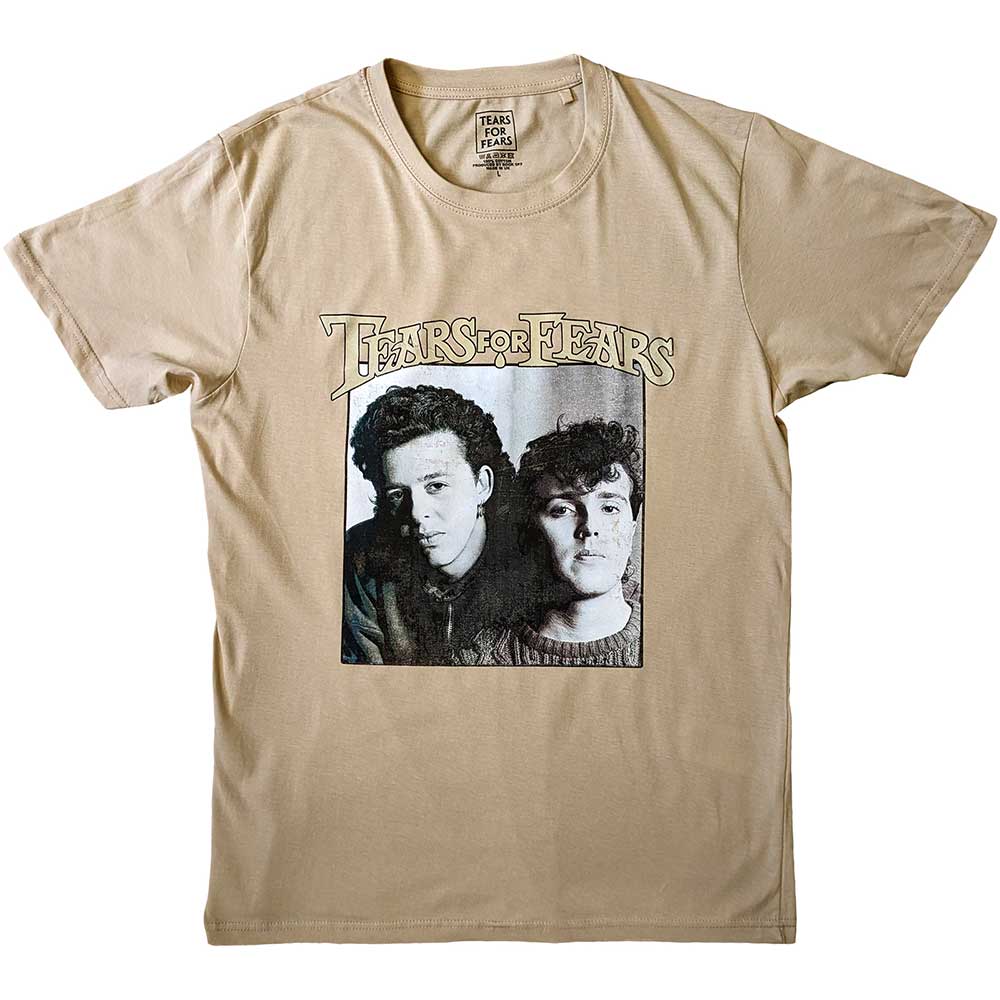 Tears For Fears Unisex T-Shirt: Throwback Photo T-Shirt