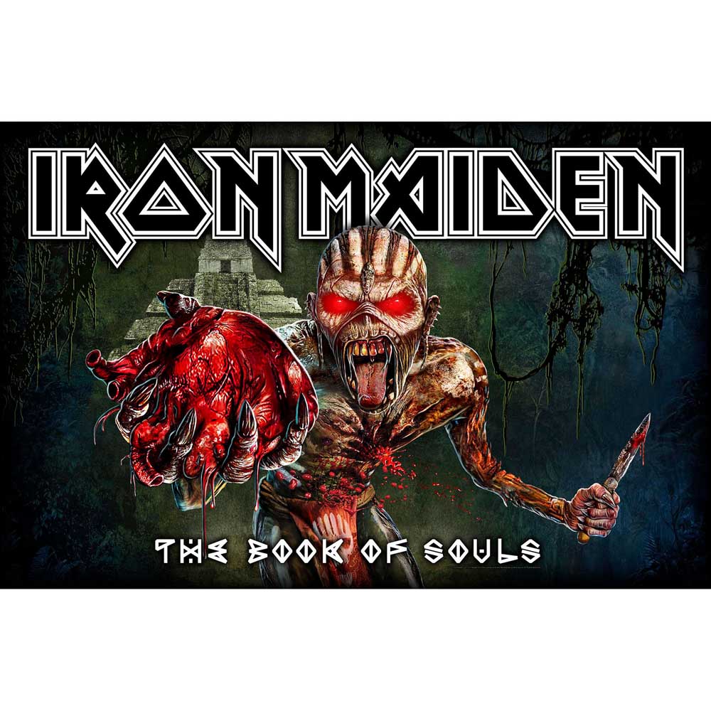 Iron Maiden Textile Poster: Book Of Souls Textielposter