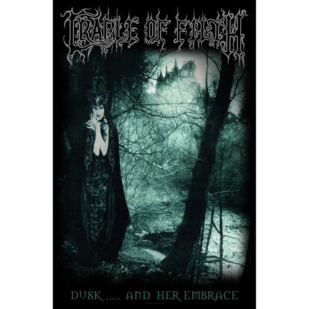 Cradle Of Filth Textile Poster: Dusk And Her Embrace Textielposter