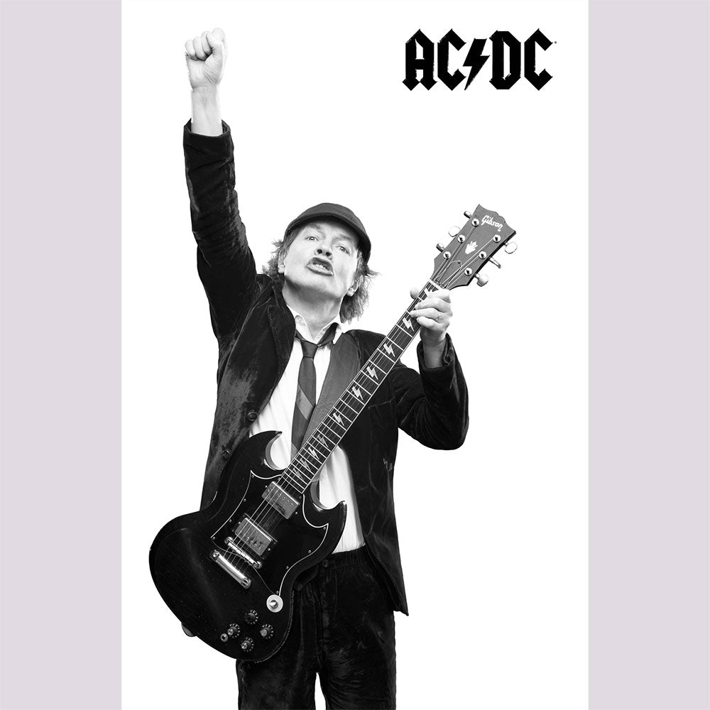 AC/DC Textile Poster: Angus Textielposter