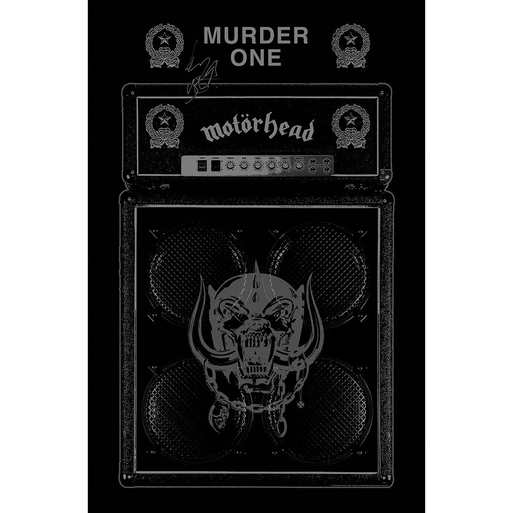 Motorhead Textile Poster: Murder One Textielposter