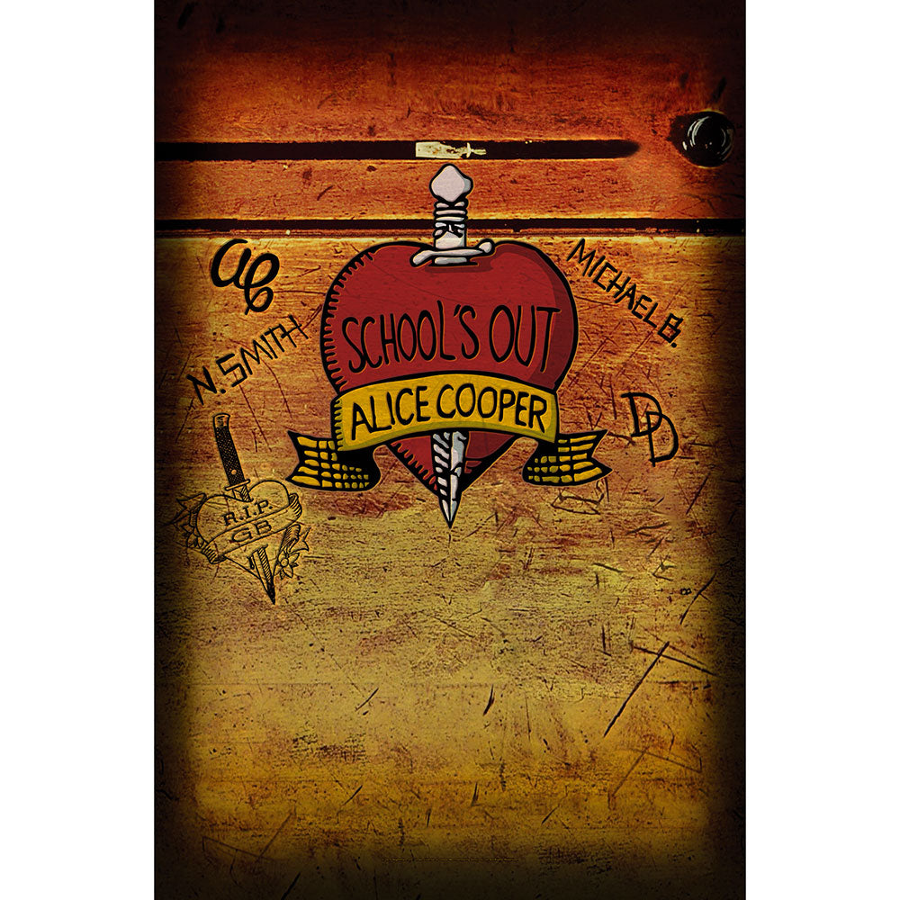Alice Cooper Textile Poster: Schools Out Textielposter