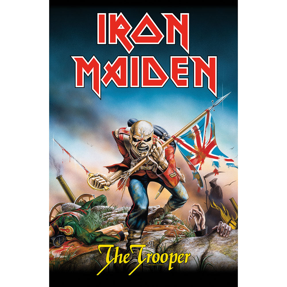 Iron Maiden Textile Poster: The Trooper Textielposter