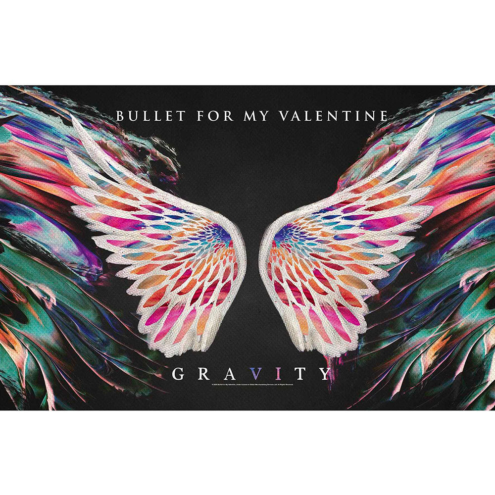 Bullet For My Valentine Textile Poster: Gravity Textielposter