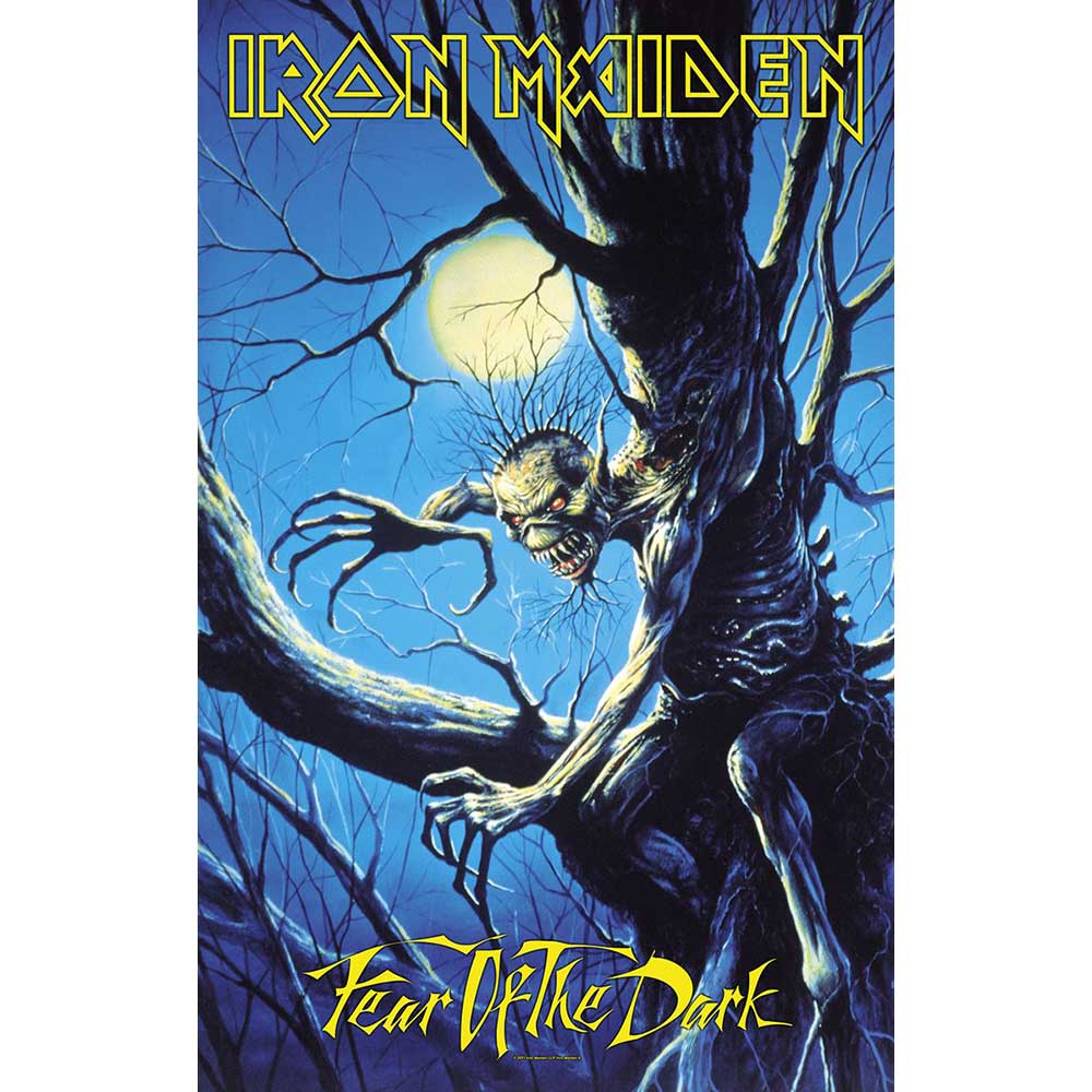 Iron Maiden Textile Poster: Fear of the Dark Textielposter