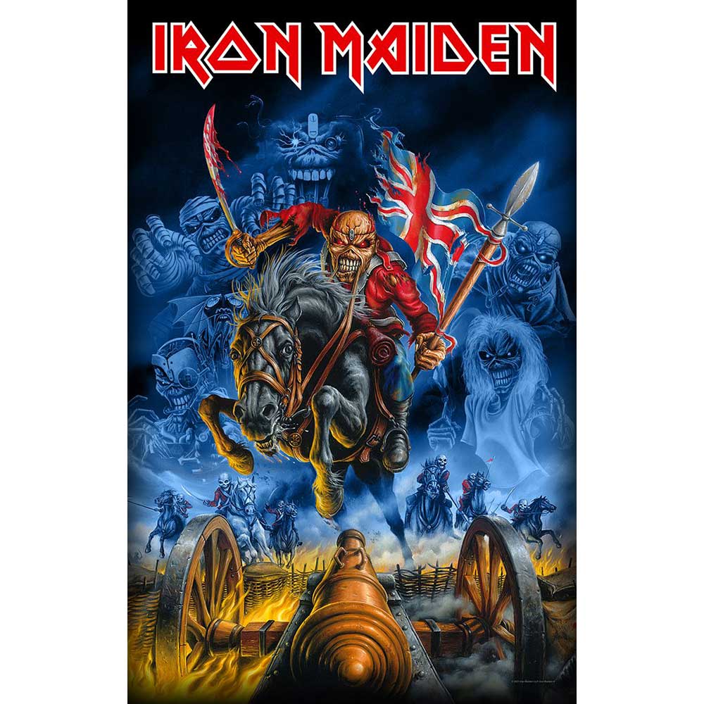Iron Maiden Textile Poster: England Textielposter