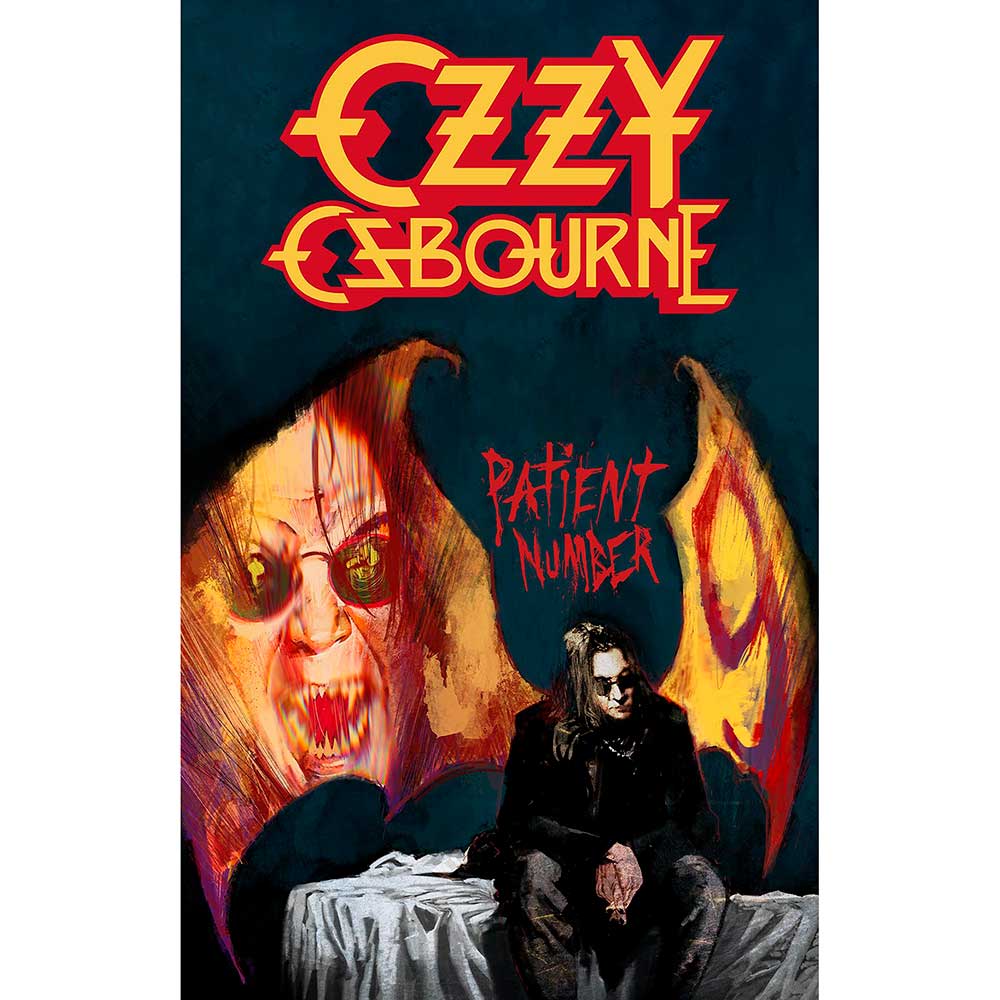 Ozzy Osbourne Textile Poster: Patient No.9 Textielposter