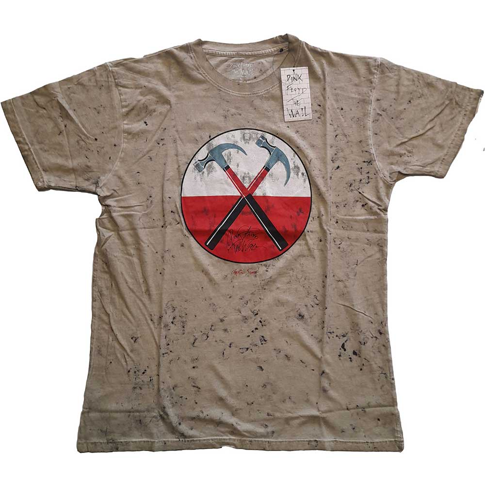 Pink Floyd Unisex T-Shirt: The Wall Hammers (Wash Collection) T-Shirt