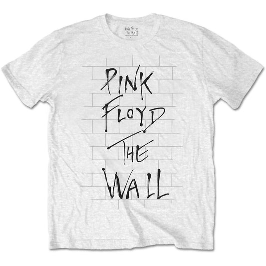 Pink Floyd Unisex T-Shirt: The Wall & Logo T-Shirt
