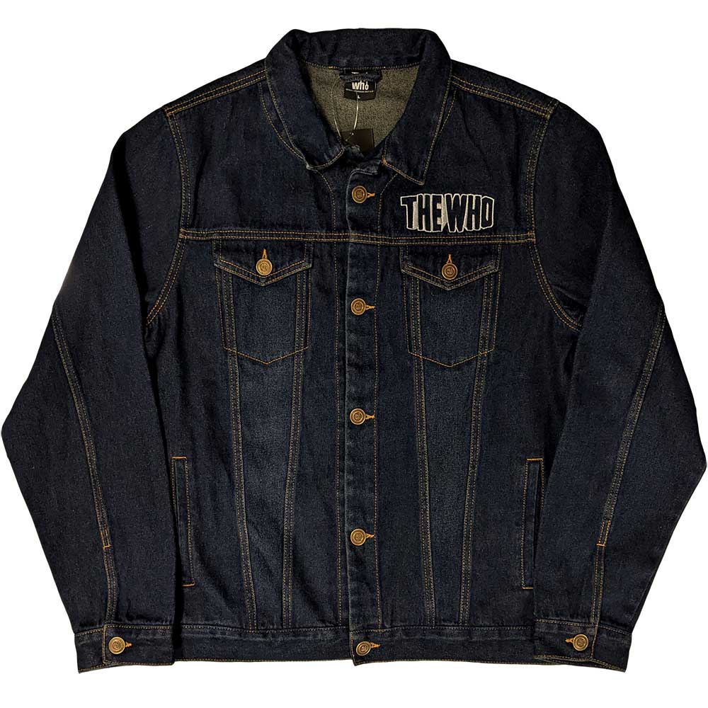 The Who Unisex Denim Jacket: Long Live Rock (Back Print) Spijkerjas