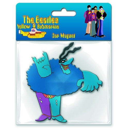 The Beatles Rubber Magnet: Yellow Submarine Chief Blue Meanie Rubberen magneet