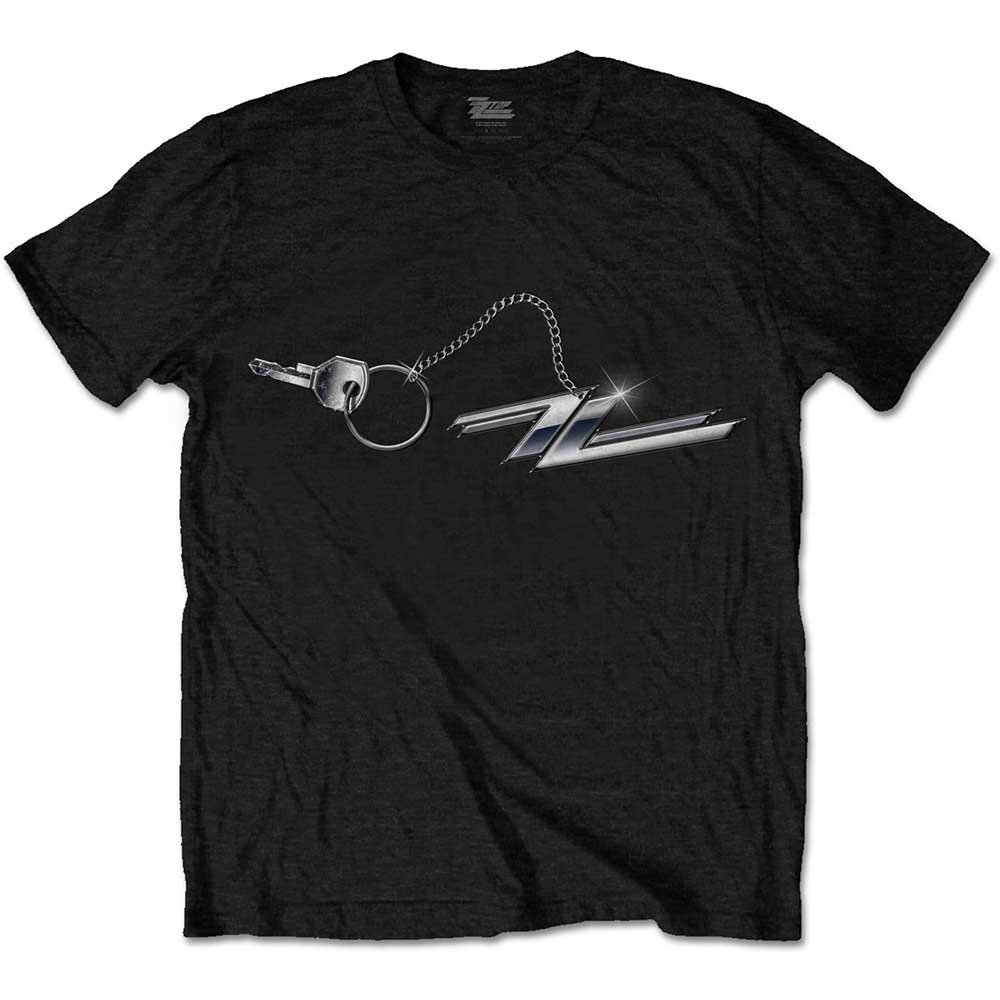 ZZ Top Unisex T-Shirt: Hot Rod Keychain T-Shirt