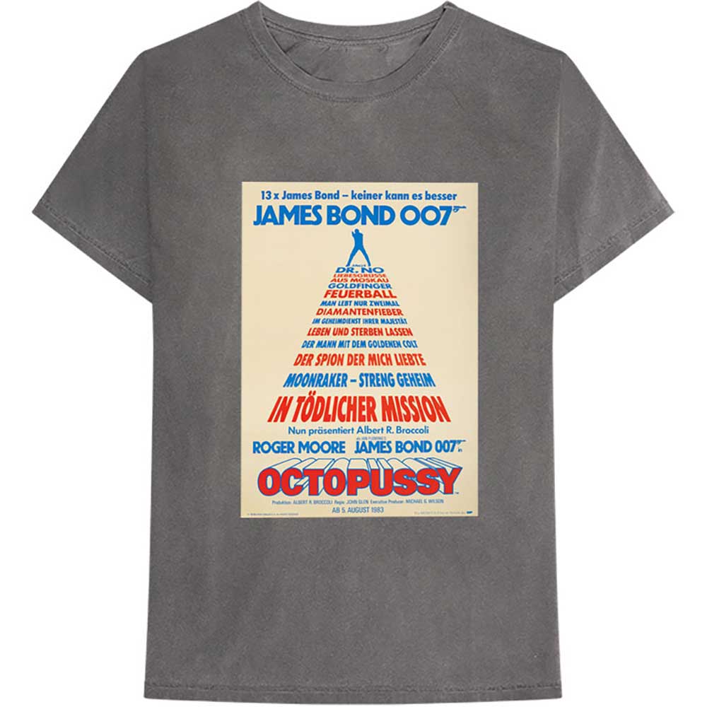 Een foto van een James Bond 007 T-Shirt