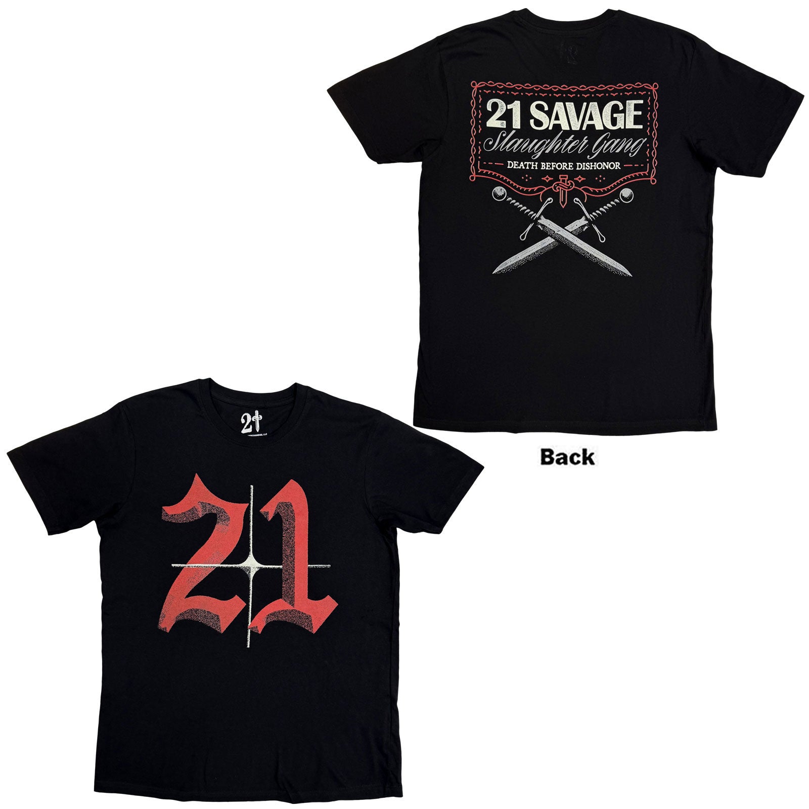 Een foto van een 21 Savage T-Shirt