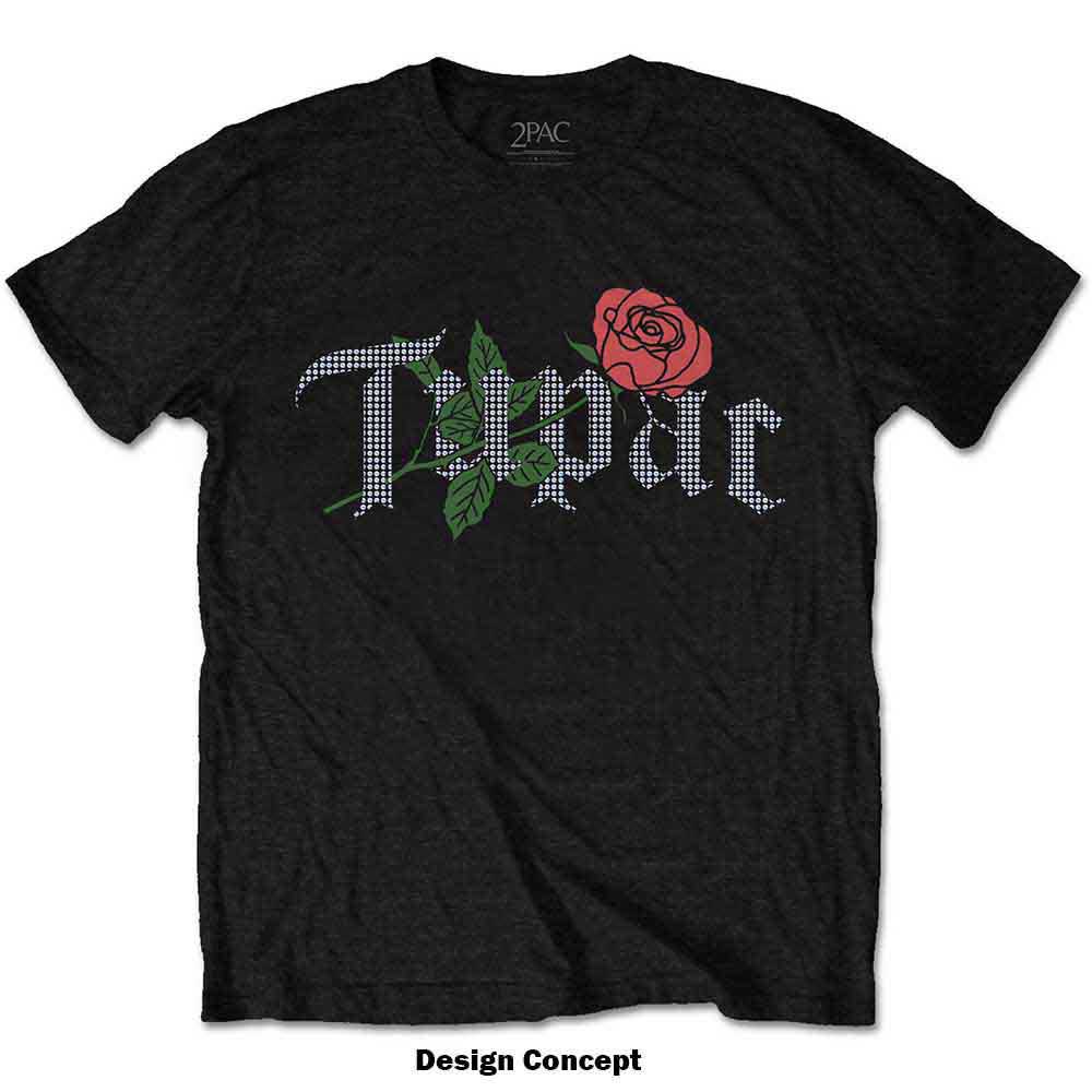 Een foto van een Tupac T-Shirt