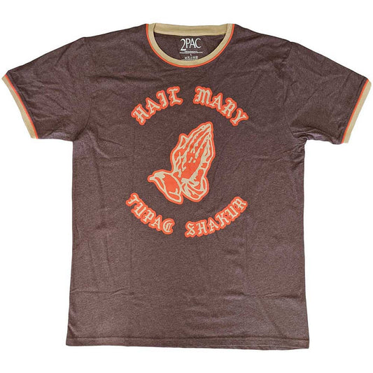 Een foto van een Tupac Ringer T-Shirt